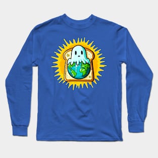 Earth Day Ghost On Toast Long Sleeve T-Shirt